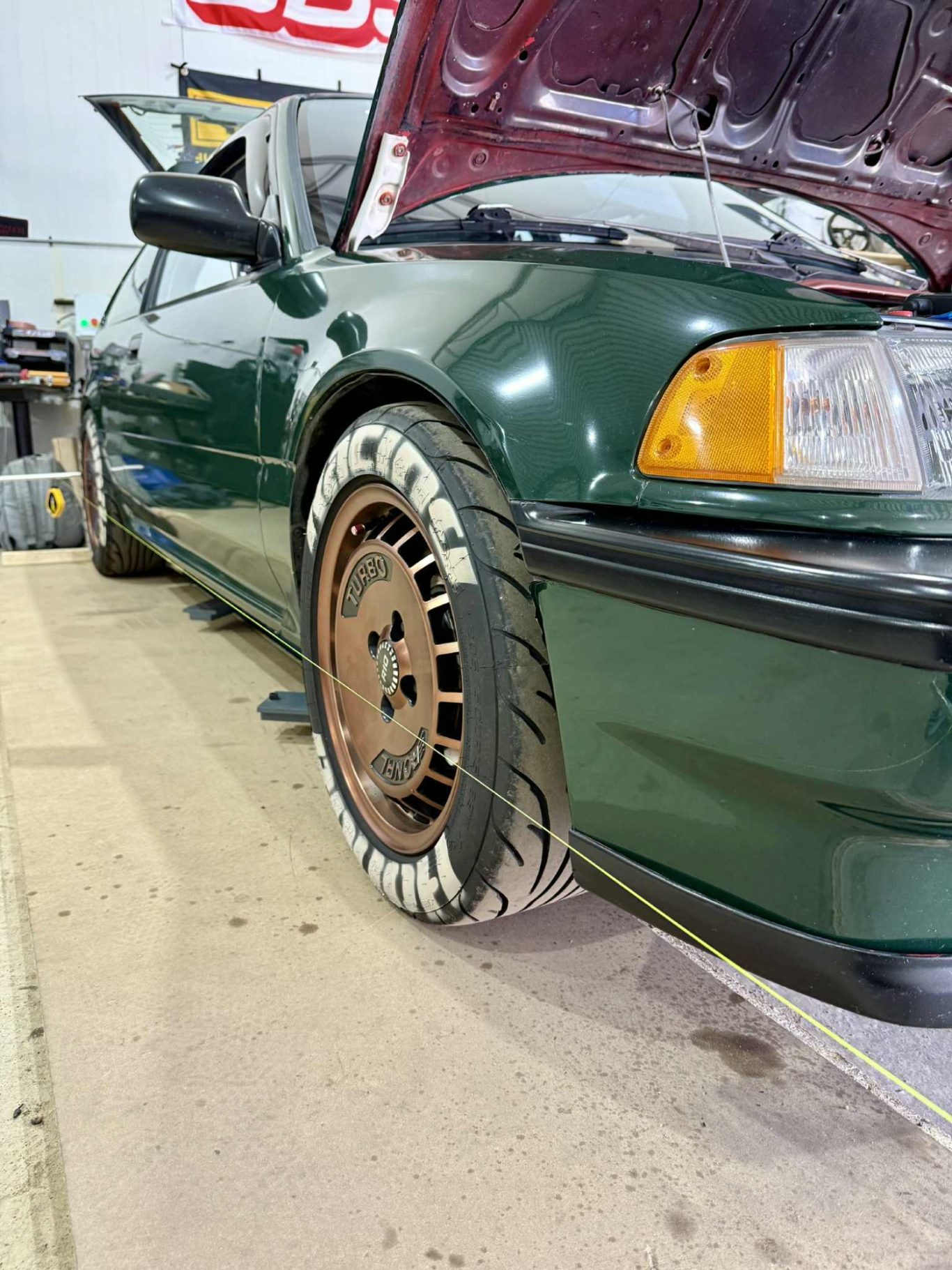 Superfräsch Civic EG genomgången i Caster, Camber & Toe